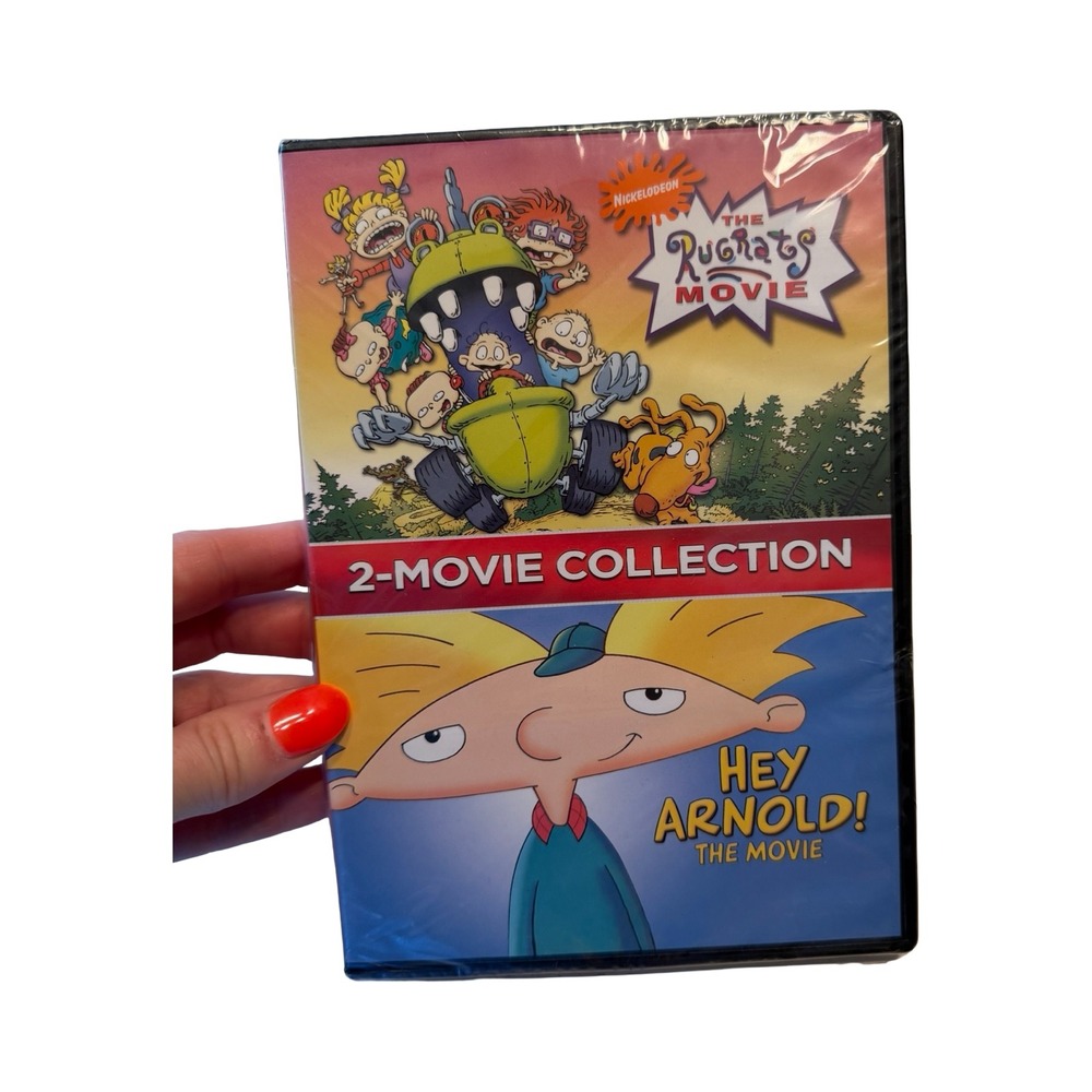 Nickelodeon 2-Movie Collection The Rugrats Movie Hey Arnold The Movie DVD NEW